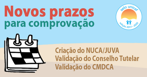 Novos prazos para comprovação