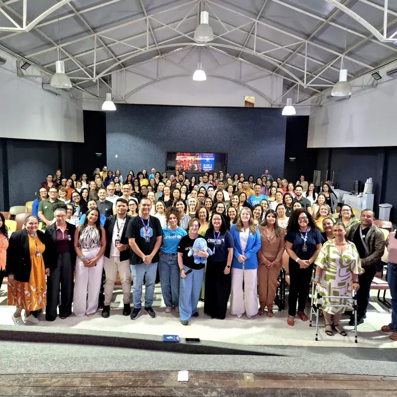 Grupo reunido para foto oficial