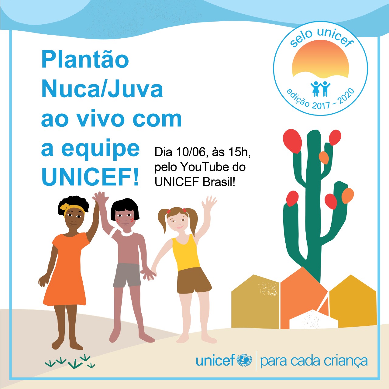 #1 Plantão NUCA - Como ajudar seu município a conquistar o Selo UNICEF
