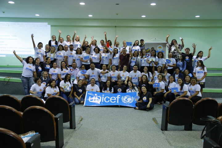 Gestores, articuladores e equipe do UNICEF