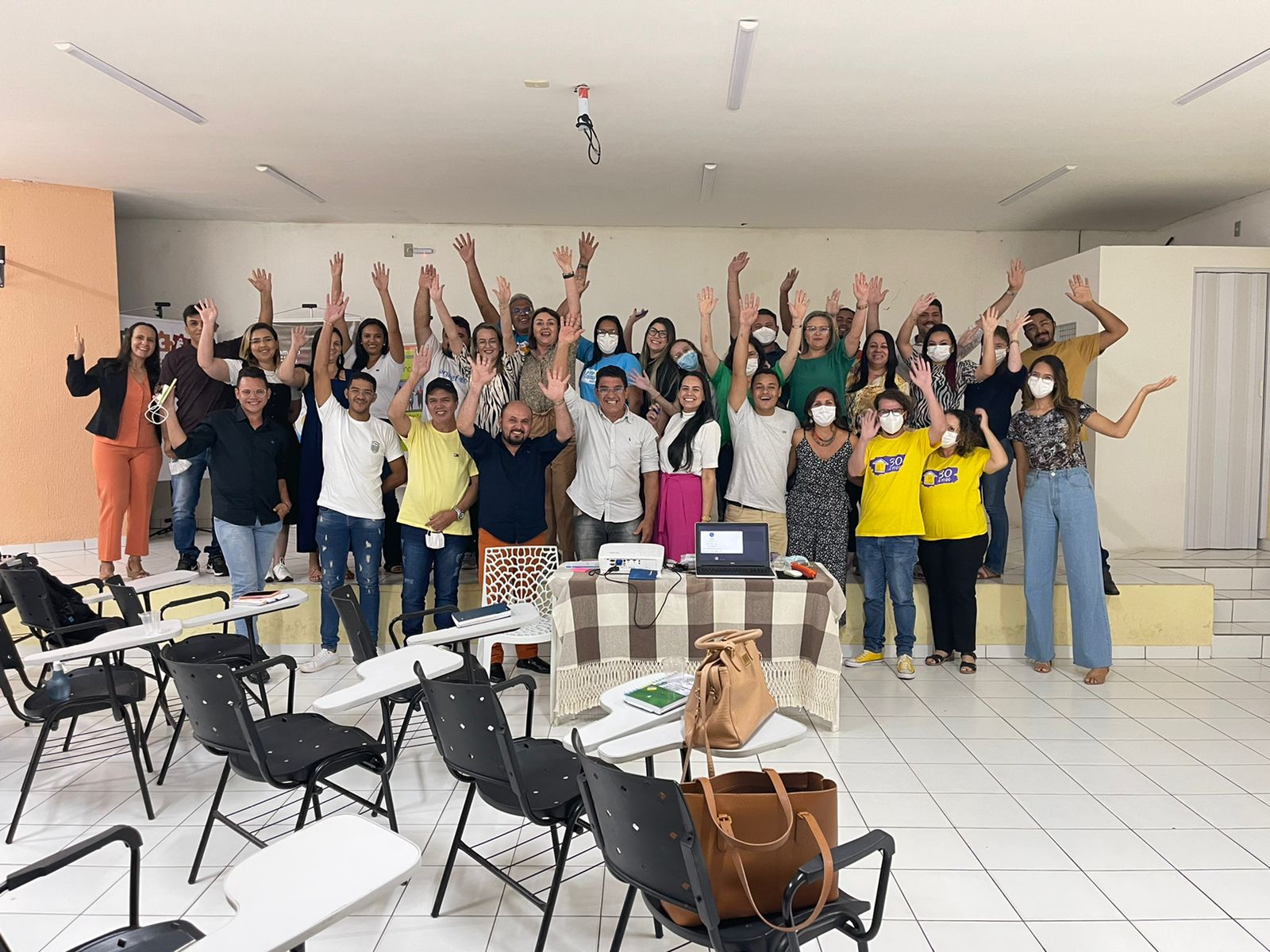As comitivas da APDMCE passaram por Natal, Teresina e Oeiras, reunindo 123 municípios no total