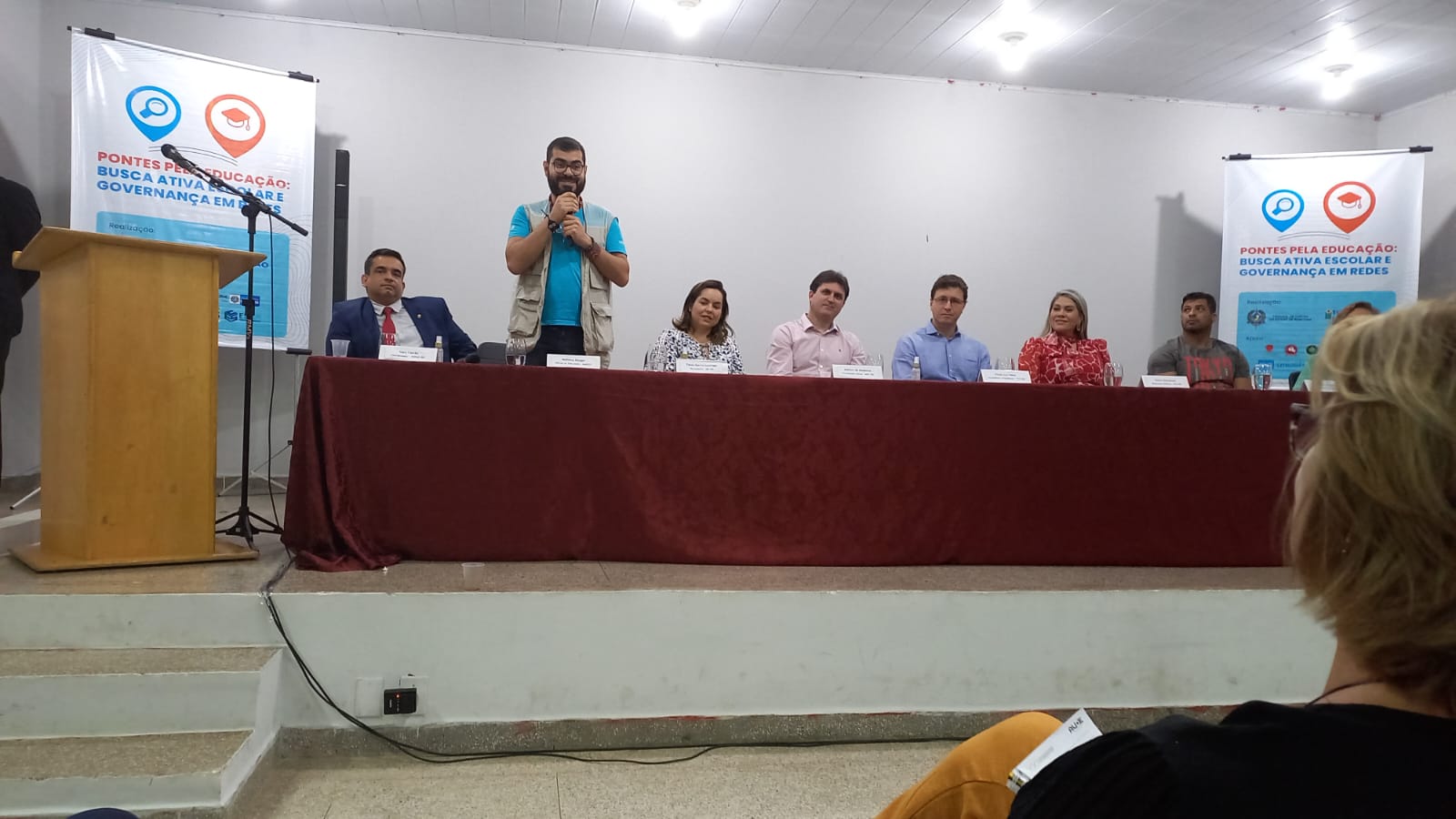Evento acontece em Ariquemes/RO e tem como objetivo aprimorar o controle das políticas educacionais aos municípios e ao Estado de Rondônia (Foto: Erli Oliveira)