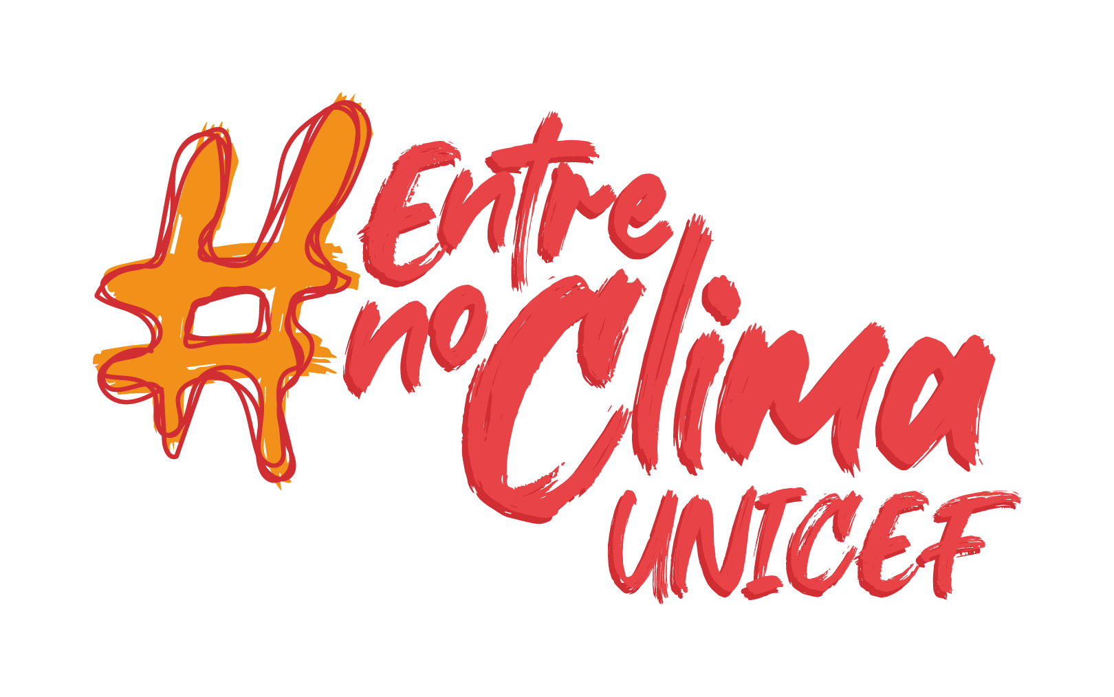 Logo #EntreNoClimaUNICEF