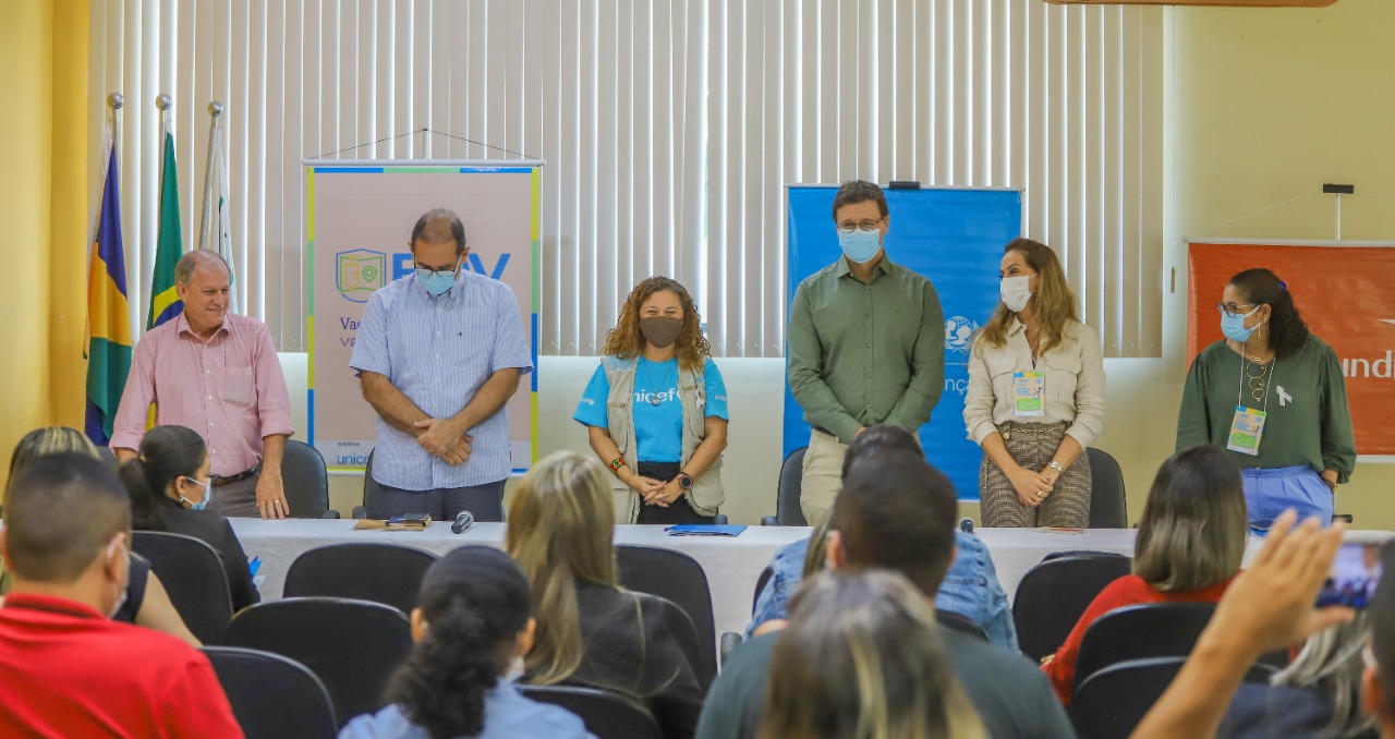 Municípios do Selo UNICEF de Rondônia participam de encontro pela garantia da imunização da primeira infância