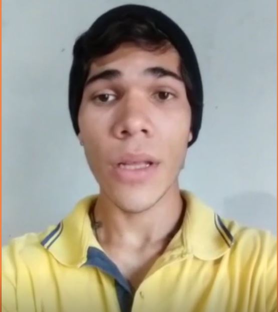 Kayro Gomes, adolescente do JUVA de Tutóia no Maranhão, falou sobre luto