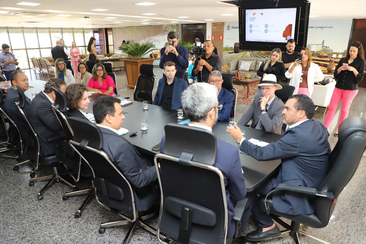 Reunião UNICEF com autoridades do Estado do Tocantins