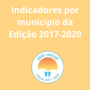 Indicadores por município - Edição 2017-2020