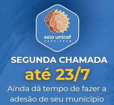 Selo UNICEF: segunda chamada permite adesões até 23/7 